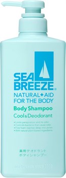 866113 Sea Breeze Body Shampoo Cool & Deodorant Шампунь для тела с охлаждающим и дезодорирующим эффектом 600 мл 866113 - фото 1013