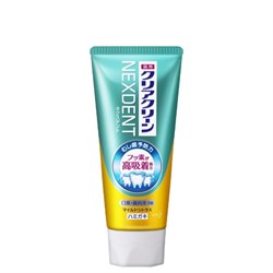 334183 KAO Clear Clean NEXDENT Mild Citrus Лечебно-профилактическая зубная паста с микрогранулами и фтором, комплесного действия мягкий цитрусовый вкус 120гр 334183 - фото 1082