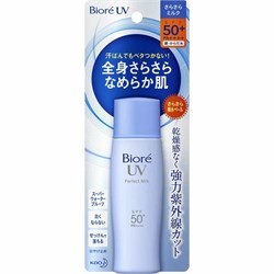 303844 KAO Biore UV Perfect Milk Водостойкое солнцезащитное молочко для лица и тела SPF50+ с  ароматом ландыша, 40мл 303844 - фото 1084