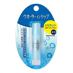 471409 FINETODAY Water In Lip UV Увлажняющий бальзам для губ, с защитой от солнца SPF18/PA+, без цвета, без отдушек, 3,5г 471409 - фото 1156