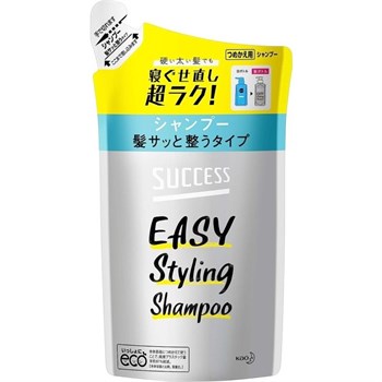 379177 KAO Success Мужской шампунь для тщательного очищения и дисциплины волос «Лёгкий уход» м/у 320 мл 379177 - фото 1207