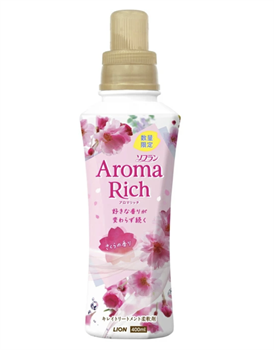 362012 LION Aroma Rich Sakura Кондиционер для белья 400мл. 362012 - фото 1257