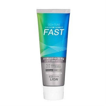 362913 LION Och-Tune Fast Лечебно-профилактическая зубная паста с освежающим мятным вкусом, 130г. 362913 - фото 1260