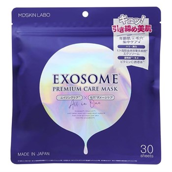 879130 MDSKIN LABO Exosome Premium Маска для лица с экзосомами, 30шт. 879130 - фото 1272