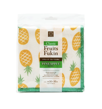 805877 KOKUBO Classic Fruit Салфетка для посуды и кухни, с высокой впитывающей способностью Ананас 30 x 30см 1 шт 805877 - фото 1317