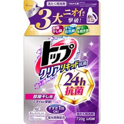 282921 LION Top Clear Liquid Antibacterial Жидкое средство для стирки м/у 720г 282921 - фото 131