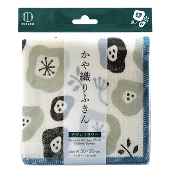 805976 KOKUBO Kayaori Салфетка для посуды и кухни, с высокой впитывающей способностью Цветок 30 x 30см 1 шт 805976 - фото 1324