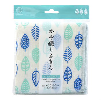 805983 KOKUBO Kayaori Салфетка для посуды и кухни, с высокой впитывающей способностью Лист 30 x 30см 1 шт 805983 - фото 1325