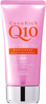 383904 KOSE Увлажняющий крем-гель CoenRich для рук с коэнзимом Q10 аромат белых цветов 80г 383904 - фото 227