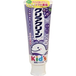 281616 Детская зубная паста Clear Clean Kid’s со вкусом винограда от 3 лет 70г 281616 - фото 245
