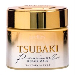 459957 FINETODAY Tsubaki Premium Repair Hair Mask Восстанавливающая экспресс-маска для поврежденных волос, с маслом камелии 180г 459957 - фото 32