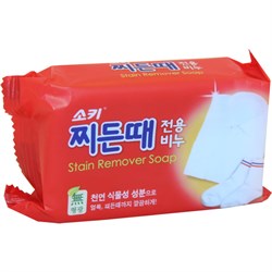 400435 MKH Пятновыводящее мыло "Stain Remover Soap"  для застирывания  и кипячения детского и взрослого белья  150 г 400435 - фото 362