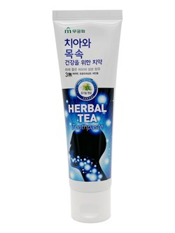 901826 MUKUNGHWA Зубная паста «Herbal tea» с экстрактом травяного чая  (фенхель) коробка 110 г 901826 - фото 375
