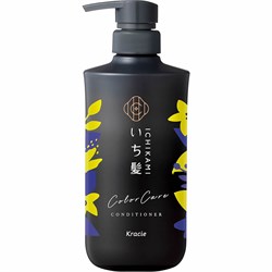 722461 KRACIE Ichikami Color Care & Base Кондиционер для окрашенных волос, аромат горной вишни и цветков лимона 480г 722461 - фото 459