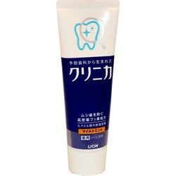 205623 LION Clinica Mild Mint Зубная паста комплексного действия c мягким мятным вкусом 130г 205623 - фото 474