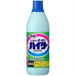 017246 KAO Haiter Bleach отбеливатель хлорный для белья 600 мл 017246 - фото 564