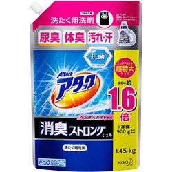395610 KAO Attack Deodorant Strong Gel Средство для стирки м/у с крышкой 1450г 395610 - фото 616
