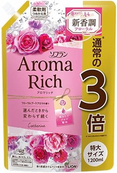 339854 LION Aroma Rich Catherine Кондиционер для белья м/у с крышкой 1200мл 339854 - фото 638
