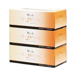 101323 ID Премиальные двухслойные особо мягкие бумажные салфетки Due Moisture (с лосьоном / увеличенные / произведены на воде с горы Фудзи), 180 шт. х 3 пачки 101323 - фото 671