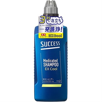 379030 KAO Success Extra Cool Лечебный шампунь для мужчин, с охлаждающим эффектом, с ментолом и эвкалиптом, 400мл 379030 - фото 67