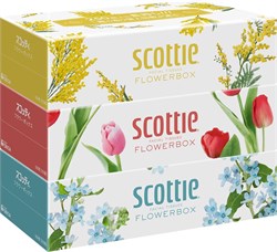 413309 Crecia "Scottie Flowerbox" Салфетки двухслойные  3Х250шт 413309 - фото 707