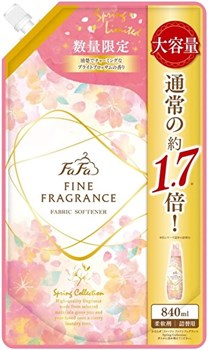 670980 NS FAFA JAPAN Fine Fragrance кондиционер для белья с ароматом цветущей сакуры жасмина фиалки 840мл 670980 - фото 77
