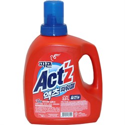 161544 Pigeon Концентрированный гель "Act’z Power Gel" для стирки белья (с ферментами аромат свежих цветов) 3л 161544 - фото 788