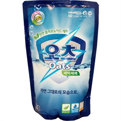 721549 Oats Концентрированный стиральный порошок, мягкая упаковка, 1 кг, Ю.Корея 721549 - фото 810