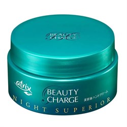 282279 KAO Atrix Beauty Charge Night Superior Ночной питательный крем для рук, с экстрактом маточного молочка аромат трав 98г 282279 - фото 823