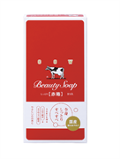 010917 COW BRAND Beauty Soap Туалетное мыло с молоком аромат роз, коробка 3 х 90 г 010917