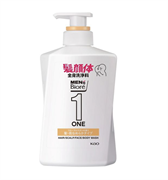 350121 КAO Men's Biore One Очищающий гель для лица, тела и волос Все в одном с фруктовым ароматом 480 мл 350121