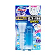 056752 KOBAYASHI Bluelet Stampy Fresh Cotton Дезодорирующий очиститель-цветок для туалетов, с ароматом свежего хлопка, 28г 056752