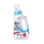 432612 KAO Attack Antibacterial EX Easy Drying Plus Жидкое средство для стирки против складок на одежде с цветочным ароматом 690г 432612