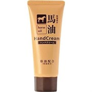 833137 KUMANO YUSHI Horse Oil Hand Cream Крем для рук, с лошадиным маслом, туба, 60г 833137