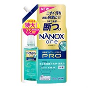 350774 LION Top Nanox One PRO Жидкое средство для стирки (максимальное отстирывающее и дезодорирующее действие + сохранение цвета + защита от повреждений, суперконцентрат) 790 г 350774