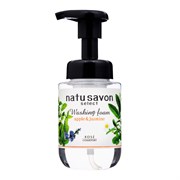 387575 KOSE Softymo Natu Savon Washing Foam Увлажняющая пенка для умывания, с ароматом яблока и жасмина, 180мл 387575