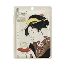 537736 MITOMO Q10 + Lithospermum Facial Mask Маска для лица с экстрактом воробейника и коэнзимом Q10, 1шт. 537736