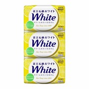 430236 KAO White Refresh Citrus Кусковое крем-мыло со скваланом цитрус 3Х130г 430236