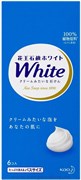430359 KAO White Кусковое крем-мыло со скваланом белые цветы 6Х85г 430359