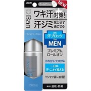 265832 LION Ban Roll On for Men Мужской премиальный дезодорант-антиперспирант роликовый, ионный, с ароматом мыла, 40мл 265832