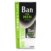 533696 LION Ban Roll On For Men  Мужской классический освежающий роликовый дезодорант  Аромат цитрусовых 30 мл 533696