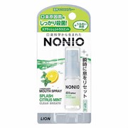 282037 LION Спрей Nonio для свежего дыхания и защиты от запаха аромат цитрусовых и мяты 5мл 282037