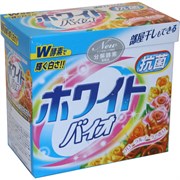 828483 Nihon Стиральный порошок "White Bio Plus Antibacterial" (с кондиционером, цветочный аромат) 0,8 кг 828483
