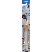169600 EQ MAXON Зубная щётка Dentione со сверхтонкими щетинками двойной высоты и прорезиненной ручкой с ионами серебра средней жёсткости 169600