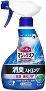 311856 Чистящее дезодорирующее пенящееся средство Magicclean для туалета с ароматом трав спрей  усиленный 400мл 311856
