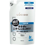 437270 Lucido Deodorant Body Wash Мужское жидкое мыло для мужчин после 40 лет с ментолом м/у 380 мл 437270