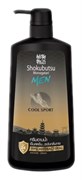 024458 LION Shokubutsu Мужской освежающий крем-гель для душа с экстрактом солода Cool Sport, 500 мл 024458