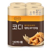 926673 SSANGYOUNG CODI КОМПАКТНЫЕ кухонные салфетки Codi Absorbing-oil Kitchen Towel жиропоглощающие неотбеленные двухслойные 926673
