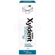 903004 Xyldent Отбеливающая зубная паста гелевая )травы и эвкалипт) 110г 903004