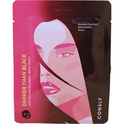 655445 Consly Darker than Black Anti Enlarged Pores Mask Sheet Тканевая маска 25мл 655445